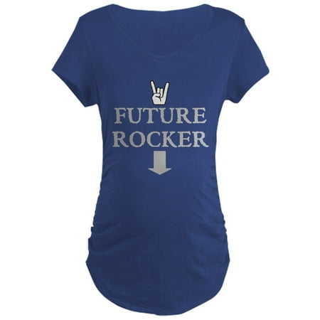 

CafePress - FUTURE ROCKER Maternity T Shirt - Maternity Dark T-Shirt