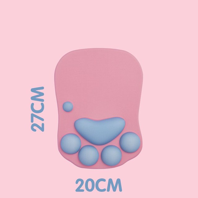 Alfombrilla ergonómica inalámbrica para ratón, soporte para reposamuñecas, teclado, ordenador, escritorio, portátil LIUWENJING unisex