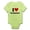Kiwi, variant on CafePress - I Love My Babysitter Infant Bodysuit - Baby Light Bodysuit, Size Newborn - 24 Months