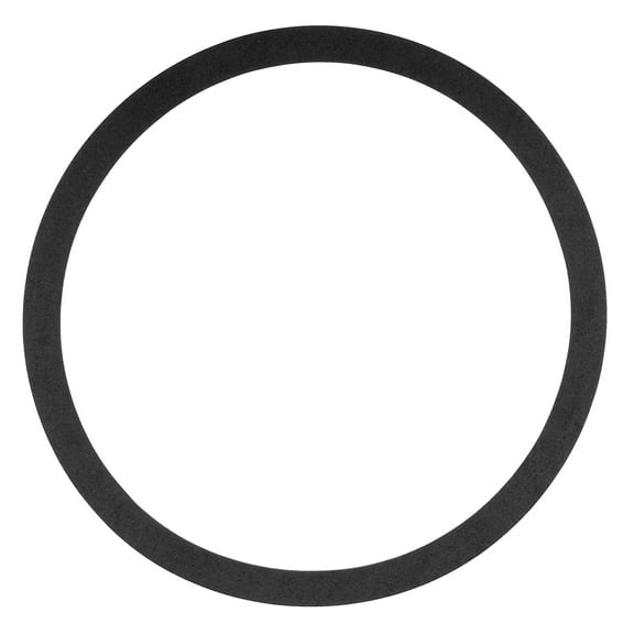 Black 8 Inch EVA Foam Audio Speaker Edge Surround Rings Replacement Parts for Speaker Repair 2Pcs