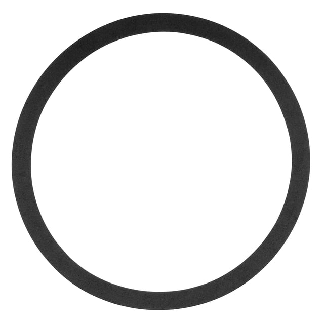 Unique Bargains Black 8 Inch EVA Foam Audio Speaker Edge Surround Rings Replacement Parts for Speaker Repair 2Pcs
