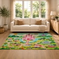 thumbnail image 2 of Gelasgo Princess Castle Velvet Area Rug, Colorful Fairy Tale Decorative Carpet, Soft Indoor Floor Mat for Kids Room Bedroom Nursery Playroom Home Decor, 2 of 5