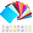 thumbnail image 3 of 24 Sheets Nail Sticker Fashion Butterfly Pattern Nail Art Decal Manicure Sticker, 3 of 10