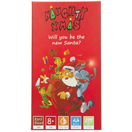naughty xmas - the family card game! will you be the new santa? crazy fun and competitive card game, best for kids, ages 8 and up, teens, adults & (Best New Cell Phone Games)