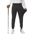 thumbnail image 2 of Pantalones deportivos de golf JWM para hombre, elásticos, con trabillas para cinturón, ajustados, 2 of 6