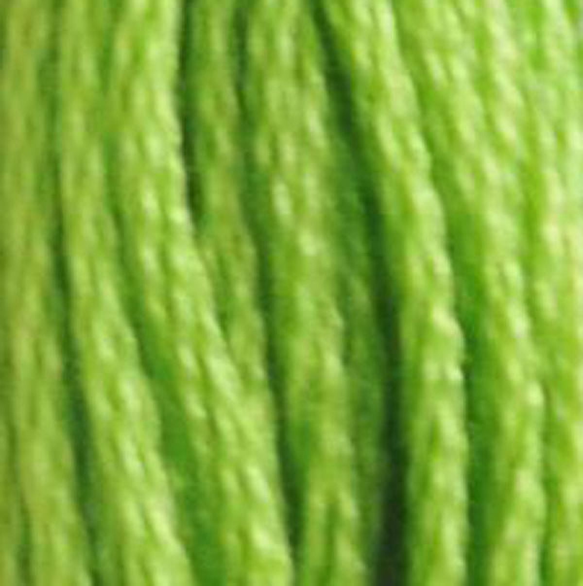 DMC Mouline 117-704 Six-Strand Embroidery Thread, Bright Chartreuse, 8.7-Yards
