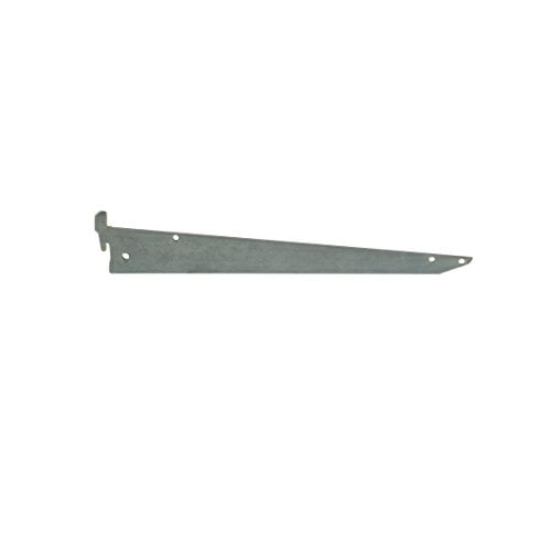 Econoco SMG/12 12" Thin Line Tap-in Shelf Bracket - Chrome Finish,Pack Size - 25