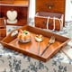 thumbnail image 2 of Wooden Pallet Food Tray Wooden Tea Tray Wooden Pallet with Handle, 2 of 5
