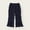 Navy, variant on Krdevn Girls' Knitted Stripe Pants with Bow Details and Flared Pants,2-3 Years
