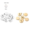 thumbnail image 1 of 50-200pcs Customized Custom Laser Engrave Name LOGO Stainless Steel Personalized Necklace Extend Chain Tail Tag Jewelry Charm, 1 of 5