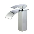 thumbnail image 3 of Bellaterra Home Santiago Single Handle Bathroom Vanity Faucet with Overflow Drain in Brushed Nickel, 3 of 3