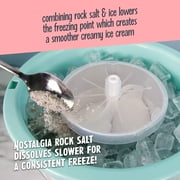 Nostalgia Rock Salt for Ice Cream Makers, 8 lb Pouch