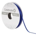thumbnail image 4 of 1/8" x 10yd. Cobalt Satin Ribbon by Celebrate It – Non-Wired with Woven Edge - Polyester – Ideal for Gift Wrapping - Baskets & DIY Crafts - 24 Pack, 4 of 4