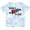 Tie Dye Blue, variant on Inktastic Daddy's Best Friend Arrow and Plaid Letters Boys or Girls Toddler T-Shirt