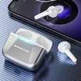 thumbnail image 3 of MONSTER GT11 True Wireless BT Earbuds Ergonomic Semi-in-ear Headphones BT5.0 Chip Moving Coil Unit HiFi Sound Quality Black, 3 of 5