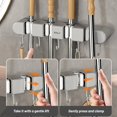thumbnail image 3 of Mop Clip Hook Wall Mop Storage Hook Mop Holder Fixing Clip Kitchen Tool~ O7U12, 3 of 7