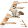 GHYJPAJK DaizySight Cat Wall Steps Shelves For Climbing Wall Stairs Cat