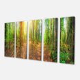 thumbnail image 2 of Dense Forest Panorama - Impression sur Toile Paysage, 2 of 3