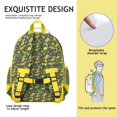 thumbnail image 2 of Minimalist Dinosaur Artistic Backpack with Baby Dino Pattern and Retro Hand-Drawn Watercolor Design, 2 of 6