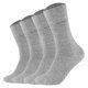 thumbnail image 1 of Calcetines unisex Camano - Calcetines suaves, monocolor, paquete de 4 Gris 43-46, 1 of 3