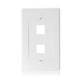 [UL Listed] Cable Matters 10Pack 2 Port Keystone Wall Plate (Cat6