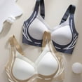 thumbnail image 6 of Everyday Bras for Women Womens Sports Bra Pack Sports Bra Support Womens Bra Seamless Bras for Women Bra Women Maternity Strapless Bra Wireless Full Coverage Bras for Women Tan Bra for White 3XL, 6 of 7