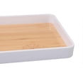 thumbnail image 3 of Stackable and versatile rectangular plastic tray for documents, books and cosmetics 35 x 23 cm, 3 of 4