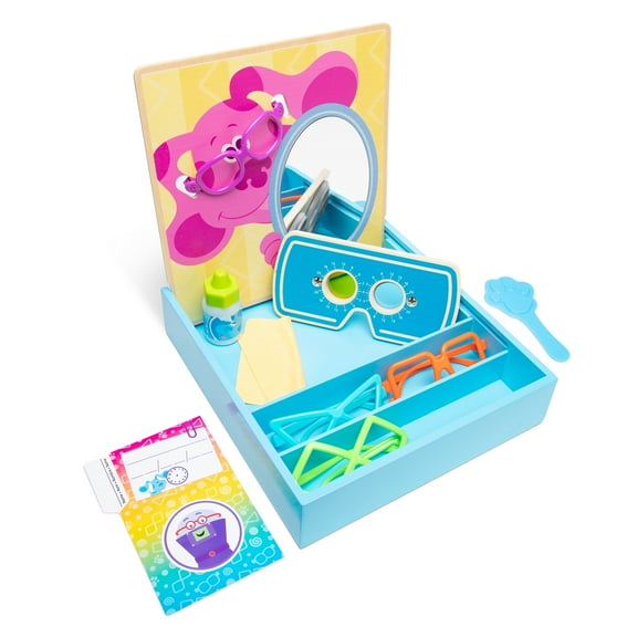Melissa & Doug Blues Clues & You! Time for Glasses Play Set - FSC-Certified Materials