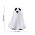 thumbnail image 3 of Halloween Ghost Decor, White Figurines Ghost Statue Halloween Decor Statue ,Cute Sculpture for Gift Props Home Tabletop Decorations, 3 of 6