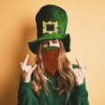 thumbnail image 4 of Encased St Patricks Day Face Mask for Adults, Bearded Leprechaun Costume, 4 of 6