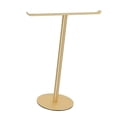 thumbnail image 2 of Soporte para toallas de mano Organizador de mostrador Barra de toalla vertical de acero inoxidable Toalla de mano oro, 2 of 9