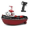 thumbnail image 1 of Barco de control remoto, barco de control remoto 1:72 para piscina y lago, remolcador de control remoto de 2,4 GHz para adultos y niños, juguete acuático de verano al aire libre, regalo de cumpleaños, 1 of 8