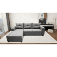 thumbnail image 2 of Sala Esquinera El Bazar Store Demeter Gris plata 210x160 cm, Tela Lino nacional, Modular, Love seat, chaise, 2 of 5