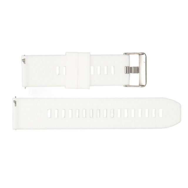 Watches Strap, Silicone Quick Release Wide Use Waterproof Watch Band For Realme Watch 2 White