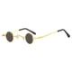 thumbnail image 1 of Gafas de Sol Vintage Qarigey Lente Gris Marco Dorado, 1 of 6