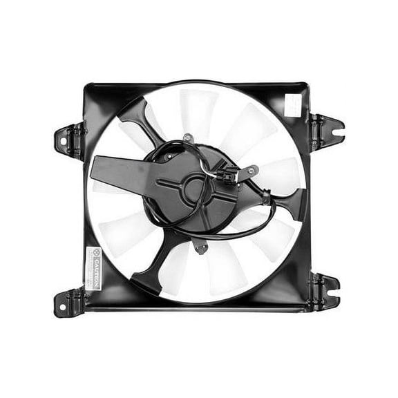 A/C Condenser Fan Assembly - Compatible with 2001 - 2003 Mitsubishi Eclipse 2002