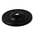 thumbnail image 2 of GlideRite 1-1/2 in. Round Thin Classic Cabinet Backplate, Matte Black, 2 of 2