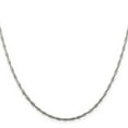 thumbnail image 2 of Finest Gold Sterling Silver 1.75 mm Singapore Chain, 2 of 4