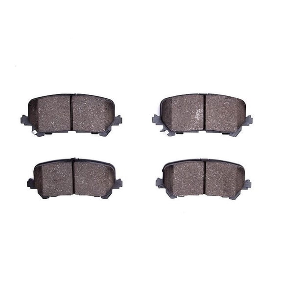 Rear Brake Pad Set - Compatible with 2009 - 2022 Honda Pilot 2010 2011 2012 2013 2014 2015 2016 2017 2018 2019 2020 2021