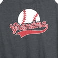 thumbnail image 3 of Instant Message - Baseball Grandma - Women's Racerback Tank Top, 3 of 6