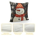 thumbnail image 4 of Nawypu  Christmas Pillow Covers  Snowman Christmas Ball Snowflake Decorative Throw Pillows Merry Christmas Winter Christmas Decor for Home Couch 152, 4 of 5