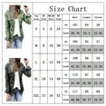 thumbnail image 2 of Powerdelux Women's Boyfriend Denim Jacket Washed Long Sleeve Casual Jean Jacket Coats, 2 of 6