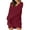 Red, variant on "Women'S Neck Ribbed Long Sleeve Bodycon Pullover Cute Mini Sweater Dress Womens Sweaters Fall 2022 Black,XL"