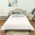 thumbnail image 6 of Dailycode Satin Pillow Case Queen Silk Pillow Cover for Hair and Skin Envelope Closure Bear Rabbit Sleep on Cloud 20"x30", 6 of 9