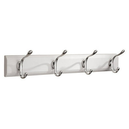 InterDesign Paris Wall Mounted Hook Rack