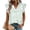 Mint Green, variant on ASDFVBKG Ruffle Trim Tee Womens Sleeveless Soft V-Neck T Shirts Fashion Polka Dot Printed Relaxed Fit Loose Outfits Clothes Black L