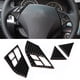 thumbnail image 5 of Juego de 4 botones para volante de fibra de carbono para modelos LHD Serie 5 E60 2005-2010, 5 of 8