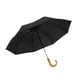 thumbnail image 4 of plegable portátil de 8 costillas, de lluvia para acampar al aire libre, viajes de senderismo , Negro, 4 of 8