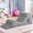 Grey, variant on Convertible Yoga Chair for Adults, Ergonomic Foam Lounge with Lumbar Pillow, Washable Cover, Side Pocket, No Assembly Needed – Great for Exercise, Stretching & Relaxation Black