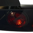 thumbnail image 6 of Spec-D Tuning Glossy Black Housing Dark Smoke Lens Tail Lights Compatible with 1994-2001 Acura Integra 2Dr, Left + Right Pair Assembly, 6 of 7